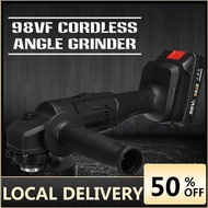 1500W 13000RPM Cordless Electric Angle Grinder 98VF Electric Polisher 100mm for 18V Battery