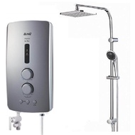 Alpha Water Heater IM9I DC Pump Rain Shower Plus Silver