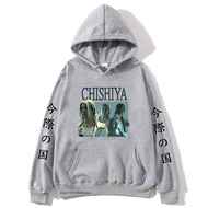 อะนิเมะอลิซใน Borderland Hoodies Chishiya พิมพ์เสื้อผู้ชาย Streetwear เสื้อผ้า Y2K Hoodie M~3XL