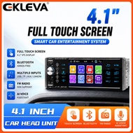 EKLEVA USB SD 1 Din Bluetooth Car Radio (4.1")