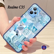 Topcase999 - Navy Case Realme C35 REALME C21Y 8i NARZO 5A 50i GT MASTER REALME 3 PRO REALME 5 PRO RE