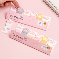Cute cat paw shape convenient sticker