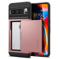 SPIGEN เคสสำหรับ Pixel 8 Series  [Slim Armor CS] Card Holder Case with Slim Fit Dual Layer Protectio
