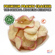 👩🏻‍🍳【HOT】Premium Prawn Crackers 👩🏻‍🍳 0.25 Kg Halal Original Handmade Fried Keropok Indonesia 👩🏻‍🍳 Foodmania