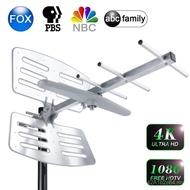 Antena TV digital gelombang tanah. Antena Yagi luaran, antena tiub aluminium, penerima isyarat, ante