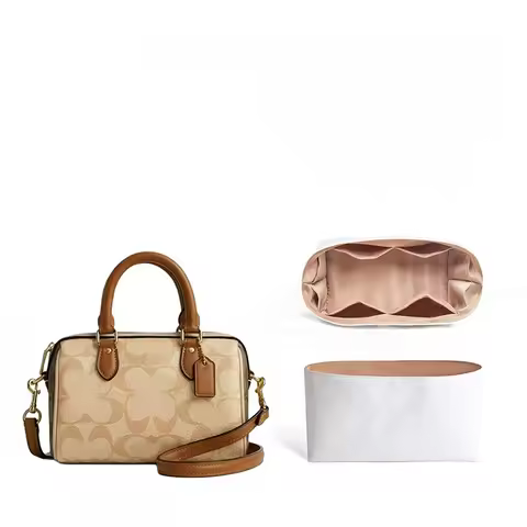 Ultra-Light Boston Inner Bag Waterproof Storage Dupont Paper Lined Bag for Coach Rowan18 25 Modern S