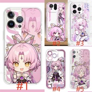 For Redmi 15C A1 A2 A3 + Note 15 13 13C 14 Pro + Plus 4G 5G SG2 transparent Phone case Honkai Star R