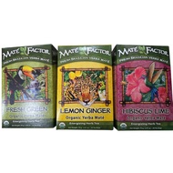 Mate Factor Organic Yerba Mate Fresh Energizing Herb Tea - 20 tea bags exp 02/2027