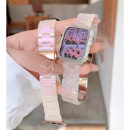 New Dreamy Color Resin Watch Strap For AP Watch Series 9 8 7 6 5 4 3 2 1 SE SE2 Ultra Ultra 2 I Watc
