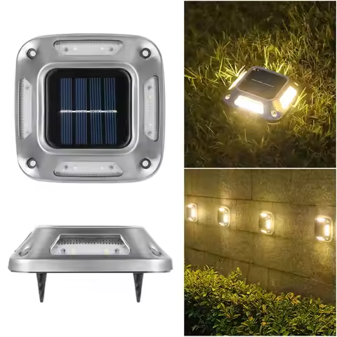 Solar Ground Light Solar Light Waterproof Warm Light Solar Garden Lamp Outdoor Courtyards Driveway M
