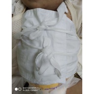 Barut bby ready stock putih cotton sejuk