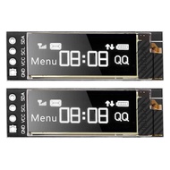 MakerFocus 2pcs I2C OLED Display Module 0.91 Inch I2C SSD1306 OLED Display Module White I2C OLED Scr
