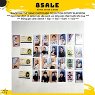 BLACKPINK BLACKPINK BLACKPINK | The game photocard collection Sporty photocard (idol photo with roun