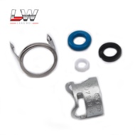 8PCS Fuel Injection Nozzle O-ring Seals Set 06E 998 907 For Touareg A4 A5 A6 A8 S5 S6 S8 Q7 R8 RS4 0