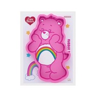 CARE BEARS - Care Bears PVC 橡膠 桌面收納 迷你托盤【Cheer Bear】款 (粉紅色) (平行進口)