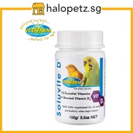 VETAFARM  Soluvite D for Birds | 12 Essential Vitamins + Boosted Vitamin D3| 100g / 3.5oz