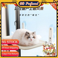 【SG Lucky Store】[SG stock Fast Shipping]Pet nest cat hammock window sill glass hanging foldable cat 