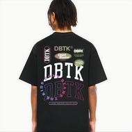DBTK Series - DBTK - Motley Merge Tee- Unisex Cotton Shirt Black and White Casual Crew Neck T-Shirt