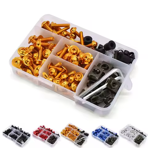 Hot For Suzuki GSXR GSX-R 600 750 1000 K1 K2 K3 K4 K5 K6 K7 K8 K9 Motorcycle Fairing Screws Windscre