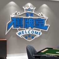 Wall Stickers Supplies Background Bar Cash Register Room Mahjong Hall Wallpaper Layout Decorative Pa