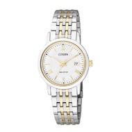 Citizen EW1584-59A Analog Eco-Drive Silver Stainless Steel Women Watch