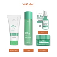 Luxe Organix Cica Rescue Cleanser / Toner / Moisturizer / Serum
