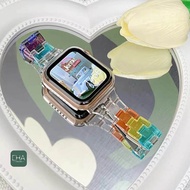 สาย สำหรับ applewatch ปรับขนาดได้ Watch สุดฮิต!! สาย series 8/ULTRA/7/1/2/3/4/5/6 SE 38/40/42/44/41/45mm สายนาฬิกา smart watch