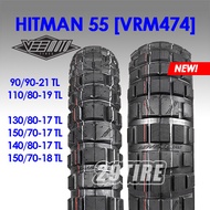 🔺พร้อมส่ง🔺 ยางวิบาก Vee Moto รุ่น Hitman 55 (VRM474) 90/90-21 110/80-19 130/80-17 150/70-17 140/80-1