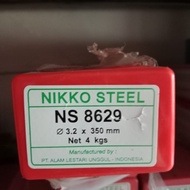 KAWAT LAS PROBLEM STEEL NIKKO STEEL NS-8629 AWS E312-16 NS8629