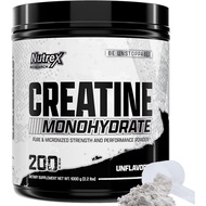 NutrexResearch Micro-Powdered Creatine Monohydrate Powder-200 Servings (1kg) Pure Odorless Creatine 