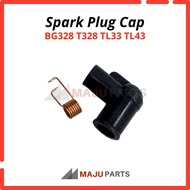 Spark Plug Cap with Spring Kepala Plug Brush Cutter Chainsaw BG328 T328 TL33 TL43