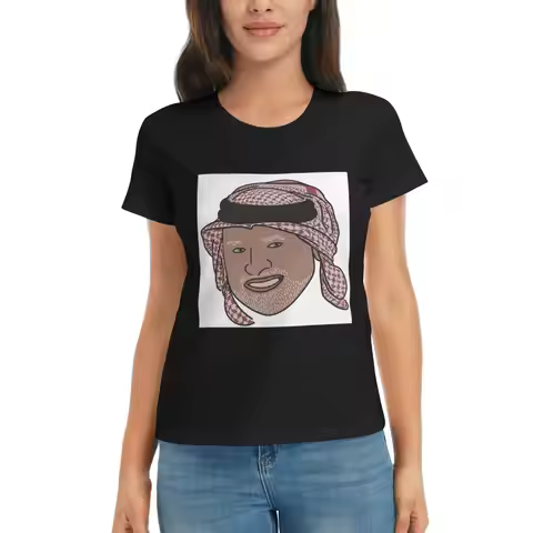 Women T-Shirt Hide The Pain Harold Harold Meme Summer Short Sleeve Tees O-Neck Cotton T Shirts Cloth