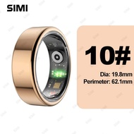 Health Monitor Smart Ring แหวนอัจฉริยะ SR06 Fitness Tracker กรอบเหล็กไทเทเนียมเกรดทหารตรวจสอบสุขภาพ 