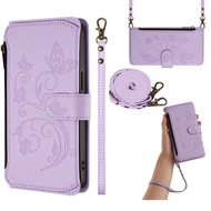 Flip Case for OPPO Realme Narzo 80 70 60 Pro 80X 70X N65 zipper wallet style PU leather phone case