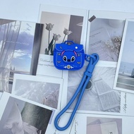 For GOOJODOQ J201 J206 Earphone Case Casing Personality Stitch pattern