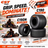 TAYAR GO-KART CST 10X4.50-5 11X7.10-5 TIRE C190 C190N CHALLENGER TUBELESS TYRE TAYAR GO KART SEMI SL