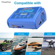 Fitow B6AC 80W  Charger RC Balance Smart Digital Charger For 1S-6S LiPo Life Li-ion 1-15S NiCD NiMH 