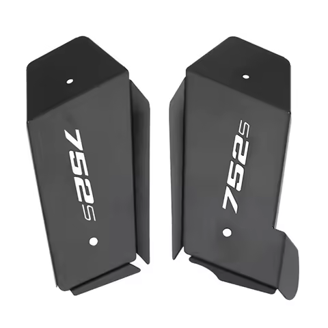 Classic-Motorcycle Water Tank Left Right Guard Decorative Plate Water Tank Radiator Protective Cover