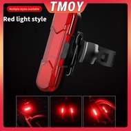 TMOY Bicycle Tail Light High Brightness Waterproof Shoproof Rechargeable Light Bicycle Usb Tail Ligh