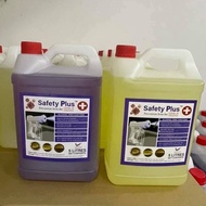 5L Safety Plus Sanitizer Atomized Liquid NON ALCOHOL Suitable for ATOMIZER GUN Disinfectant Cleanser (Nano Spray Gun)