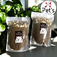 Healthy cat - hạt hương vị gà + cỏ mèo...dinh dưỡng bổ sung nhiều khoáng chất cho các bé mèo từ 1 th