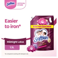 Softlan Divine Pleasures Midnight Lotus & Hydrangeas Fabric Softener Valuepack 1.5L Refill