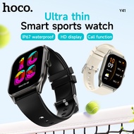 【Support For Calls】HOCO Y41 Smart Sports Watch 1.955inch Unisex IP67 Waterproof BT5.3 Smartwatch For