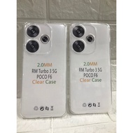 Softcase TPU 2mm Clear Case REDMI TURBO 3 5G / poco F6