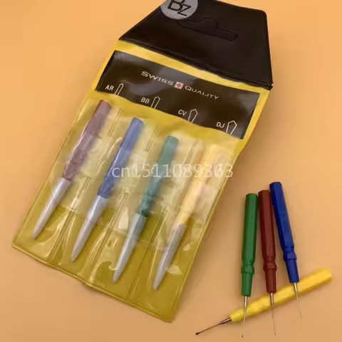 Swiss+ quality Oil Pins for Watchmakers Set of 4 Fine Medium & Thick Watch Oiler pin Oiling tool