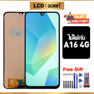 หน้าจอ LCD ดั้งเดิม Samsung A16 4G อุปกรณ์เสริมโทรศัพท์มือถือ หน้าจอสัมผัส Samsung A16 4G A165F มีไข