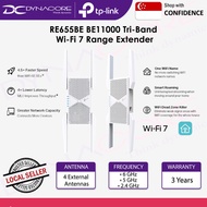 TP-Link RE655BE BE11000 Tri-Band Wi-Fi 7 Range WiFi7 Extender