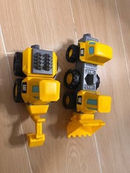 CAT拼接玩具工程車