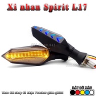 ĐÈN XI NHAN XE MÁY BÓNG LED L17 CHẠY HIỆU ỨNG AUDI SIÊU ĐẸP