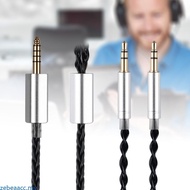 zebeaacc 3 5mm 4mm To 2x 2 5mm Jacks Earphone Cable For HE400I 560 HE350 HE6se